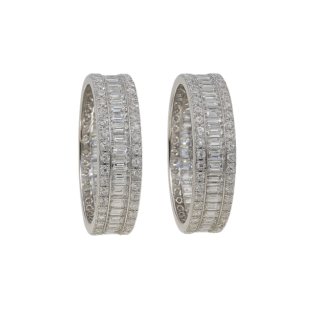 HLJR19 Aura BaguetteLuxe Ring – Platinum Anniversary Gift