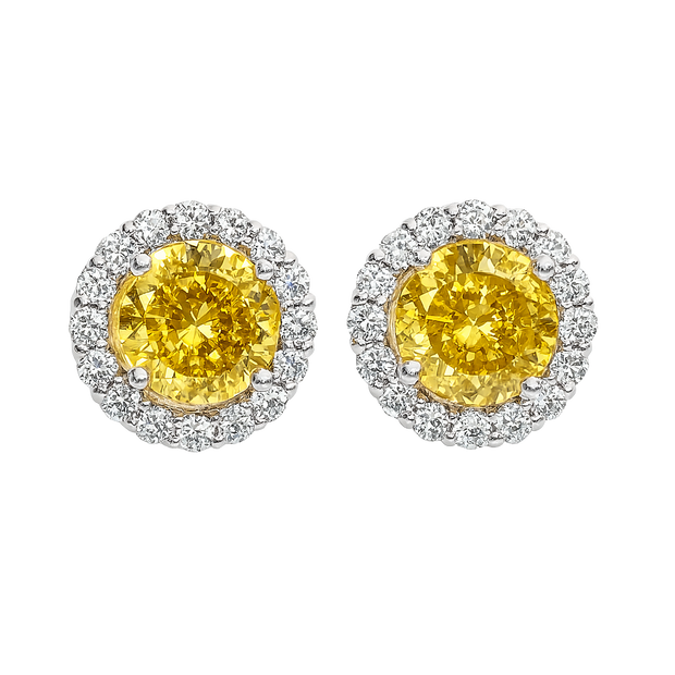 HLJE004 Muse StudLuxe Earrings - Platinum Statement Gift