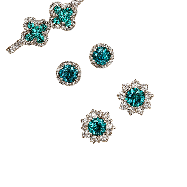 HLJS006 Bellea StudLuxe Set - Platinum Statement Gift