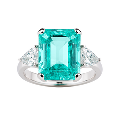 HLJR016 Aura LuminescenceLuxe Ring - Platinum Statement Gift