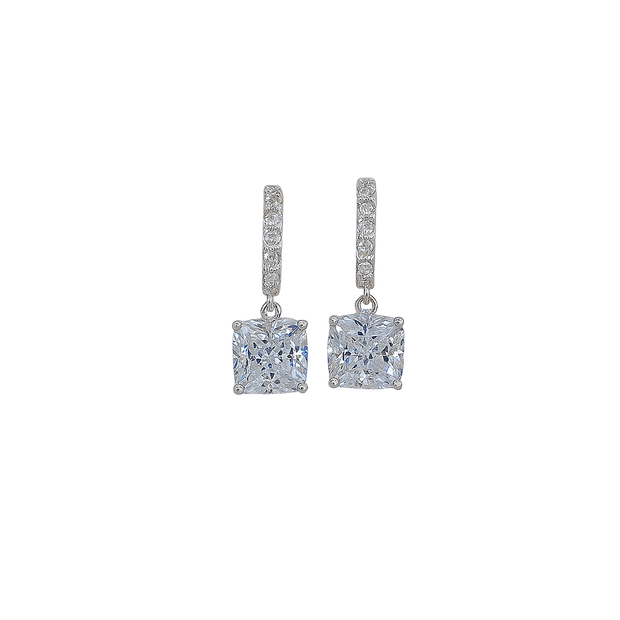 HLJE006 Muse DropLuxe Earring - Platinum Statement Gift