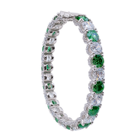 HLJB002 Nova TennisLuxe Bracelet - Platinum Statement Gift