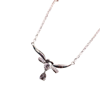 HLJN022 Lumia CelesteGraceLuxe Necklace - Platinum Statement Gift