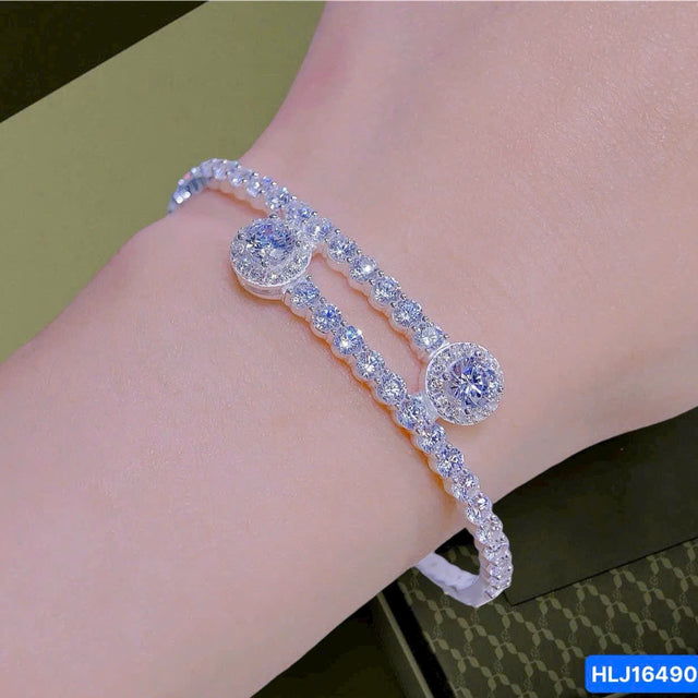 HLJB003 Nova RoundLuxe Bracelet - Platinum Statement Gift