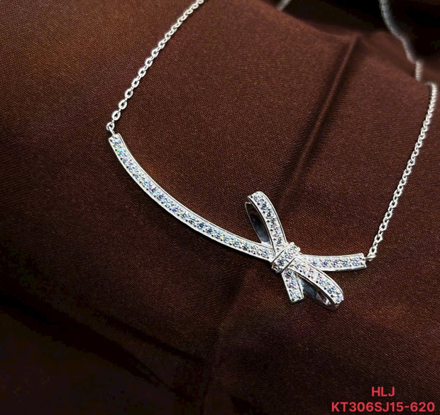 HLJN003 Lumia CelestialLuxe Necklace – Platinum Memories Gift