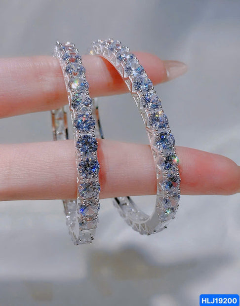 HLJB016 Nova TennisLuxe Bracelet - Platinum Statement Gift