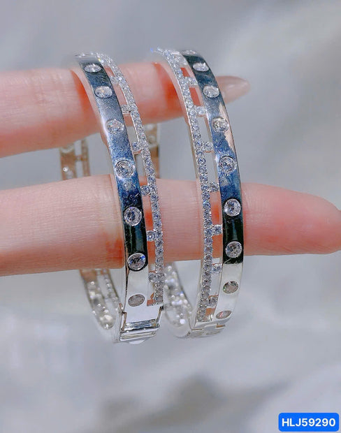 HLJB015 Nova CelestialLuxe Bracelet - Platinum Statement Gift